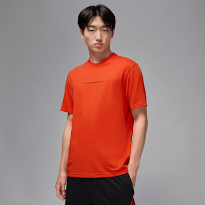 ジョーダン トレーニングウェアー JORDAN BRAND KIDS PRACTICE FLIGHT L/S TEE BLACK(GYM RED
